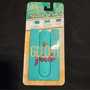 NWT Golden Girls Mobile Wallet - Teal